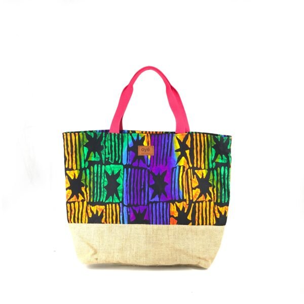 Vibrant Ankara Tote Bag