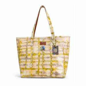 Oye Bag Large Cream Leather Tote