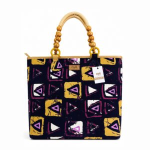 Oye Bag Multicoloured Africa Print Tote